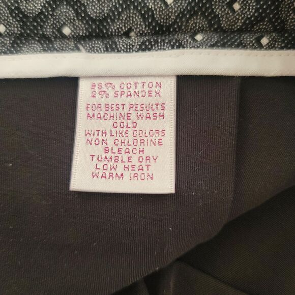 Peter Millar Womens Sz 10 Skort Black White Pattern ASU Arizona State University - Picture 7 of 8